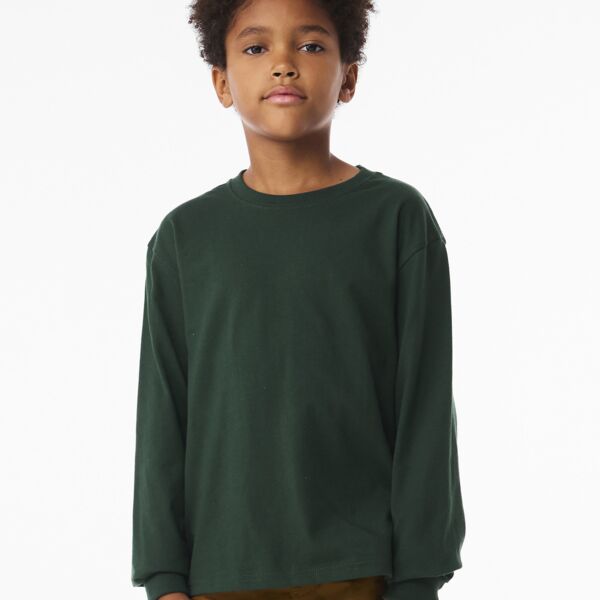 Youth 6 Ounce Heavyweight Long Sleeve Tee Thumbnail
